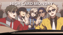 Anime High Card GIF - Anime High Card High Card Monday GIFs
