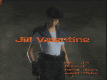 Resident Evil 1 Cast Jill Valentine GIF - Resident Evil 1 Cast Jill Valentine GIFs