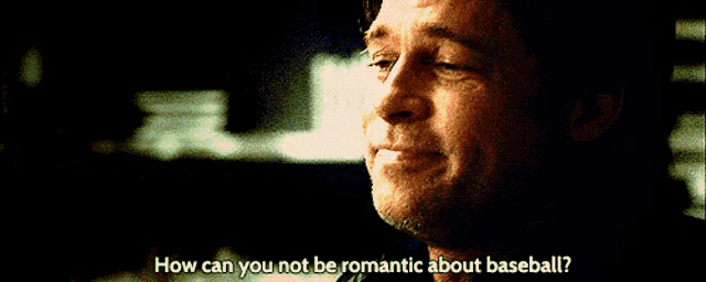 Moneyball Romantic GIF - Moneyball Romantic Baseball - Discover 