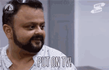 Put On Tv Silly GIF