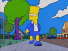 Walk Up In The Club Like GIF - Bart Simpson The Simpsons GIFs