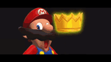 Smg4 Mario GIF - Smg4 Mario Crown GIFs
