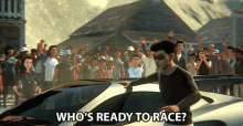 Whos Ready To Race Shashi Dhar GIF - Whos Ready To Race Shashi Dhar Manish Dayal GIFs
