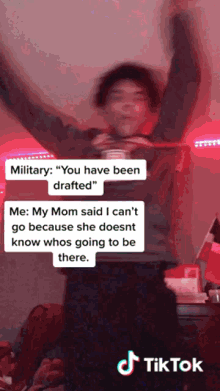 Ww3 You Have Been Drafted GIF - Ww3 You Have Been Drafted My Mom Said I Cant Go GIFs