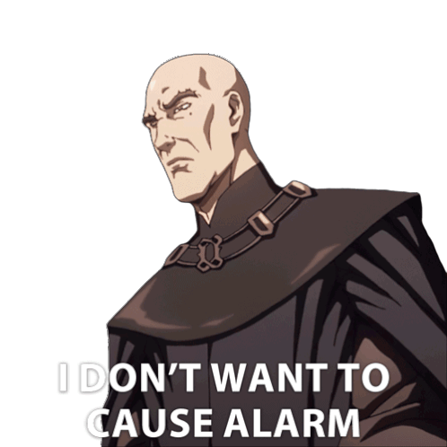 I Dont Want To Cause Alarm The Judge Sticker - I Dont Want To Cause Alarm The Judge Jason Isaacs Stickers