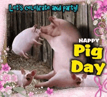 Pig Day Piggy GIF - Pig Day Pig Piggy GIFs