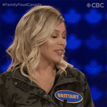 Clapping Brittany GIF - Clapping Brittany Family Feud Canada GIFs