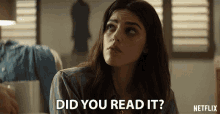 Did You Read It Callie Hernandez GIF - Did You Read It Callie Hernandez Nellie O Brian GIFs