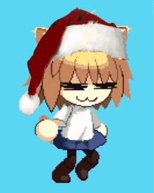 Neko Arc Christmas GIF