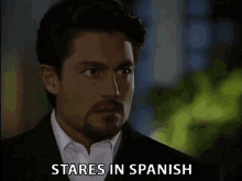 Stares In Spanish Enojado GIF - Stares In Spanish Enojado Mirada Que Mata GIFs
