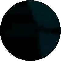 a pixel art of a dark circle with a white background