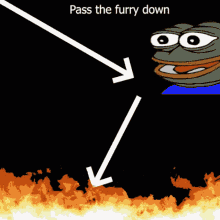valentine furry hell fire pass down