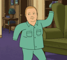 King Of The Hill Dance GIF - King Of The Hill Dance Pijama GIFs