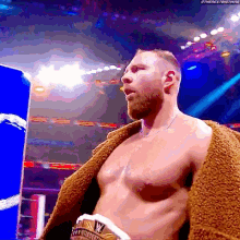 Dean Ambrose Intercontinental Champion GIF