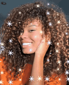 Curly Hair Light Skin GIF - Curly Hair Light Skin Smile GIFs