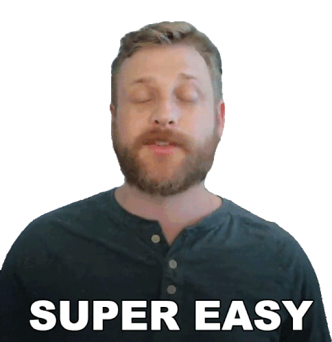 Super Easy Grady Smith Sticker - Super Easy Grady Smith Its So Simple Stickers