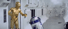 C3po R2d2 Lasers Stormtroopers GIF - C3po R2d2 Lasers Stormtroopers GIFs