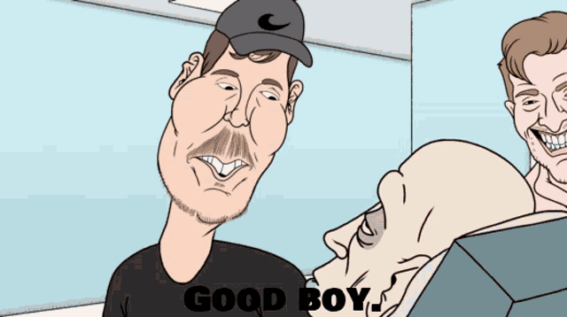 Mrbeast Meatcanyon GIF - Mrbeast Meatcanyon Good Boy - Discover & Share GIFs