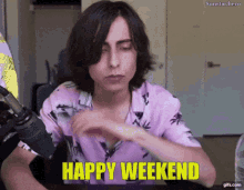 Happy Weekend GIF - Happy Weekend Aidan GIFs
