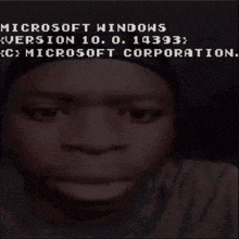 a pixelated image of a man 's face with the words " loaded killbot seizure mov " on the bottom