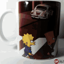 simpsons mug