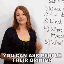 You Can Ask People Their Opinion Emma GIF - You Can Ask People Their Opinion Emma Engvid GIFs