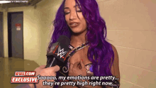 Sasha Banks Emotions GIF - Sasha Banks Emotions Wwe GIFs