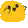 a green cartoon character with a sad face on it 's face .