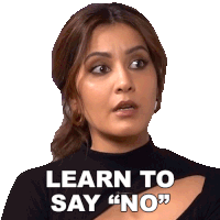 Learn To Say No Raashii Khanna Sticker - Learn To Say No Raashii Khanna Pinkvilla Stickers