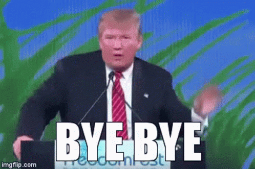 Bye Bye Bye GIF - Bye Bye Bye Donald Trump GIFs