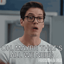Oh Maybe Thats All We Need Jesse Mills GIF - Oh Maybe Thats All We Need Jesse Mills Hudson And Rex GIFs