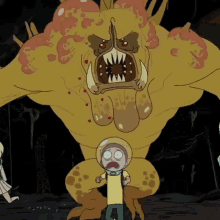 Scared Running GIF - Scared Running Morty GIFs