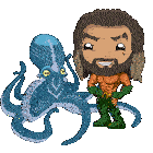 Hugging Aquaman Sticker - Hugging Aquaman Aquaman And The Lost Kingdom Stickers
