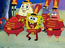 dancing spongebob band geek