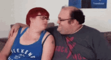 Kissing Couple GIF - Kissing Couple Awkward GIFs