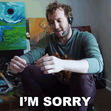 Im Sorry Peter Deligdisch GIF - Im Sorry Peter Deligdisch Peter Draws GIFs
