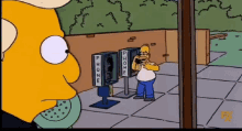 Run Homer Simpson GIF