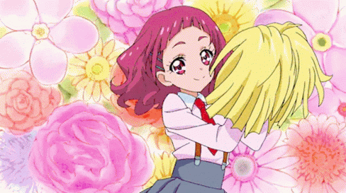 Glitter Force Huggto Cheer Leader GIF - Glitter Force Huggto Cheer