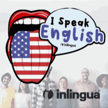 inlingua idioma lingua i speak english