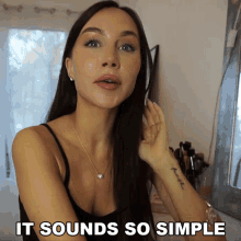 It Sounds So Simple Coco Lili GIF - It Sounds So Simple Coco Lili Its Easy GIFs