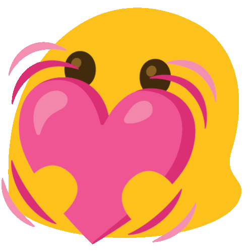 Squish Heart Sticker - Squish Heart Stickers