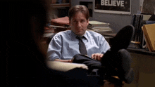 The Xfiles Season 5 Episode 12 Bad Blood I'M Getting To It GIF