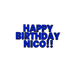Happy Birthday Nico From Kork Sticker - Happy Birthday Nico From Kork Hbd Stickers