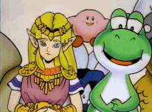 Zelda Kirby GIF - Zelda Kirby Yoshi GIFs