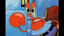 Mr Krabs Choke GIF - Mr Krabs Choke Spongebob GIFs