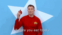 Before You Eat Food Singing GIF - Before You Eat Food Singing Remind GIFs