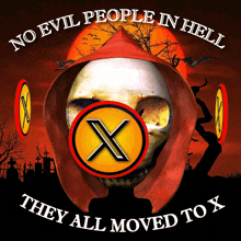 No Evil People In Hell They All Moved To X GIF
