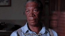 Red GIF - Shawshank Redemption Morgan Freeman I Dont Give A Shit GIFs