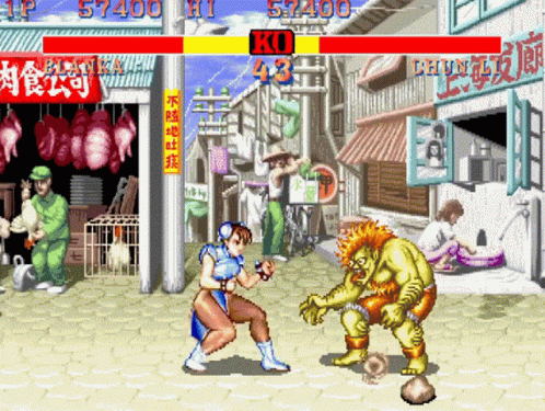 Super7 Reaction Street Fighter 2 MIB Lot - Ryu, Chun-li, Blanka