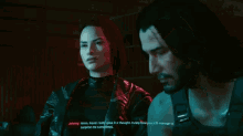 Johnny Silverhand Maybe Something I Learned From You Female V Cyberpunk2077 GIF - Johnny Silverhand Maybe Something I Learned From You Female V Cyberpunk2077 GIFs